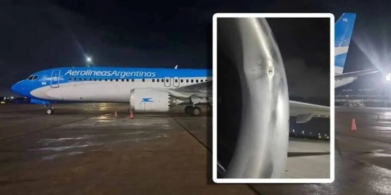 Avião de companhia argentina identifica impacto de drone no Galeão aviao-de-companhia-argentina-identifica-impacto-de-drone-no-galeao