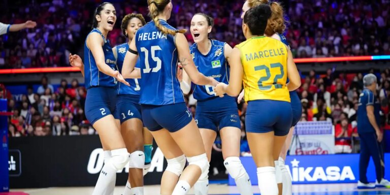 Liga das Nações: Brasil bate anfitrião Japão em abertura de 3ª semana liga-das-nacoes:-brasil-bate-anfitriao-japao-em-abertura-de-3a-semana