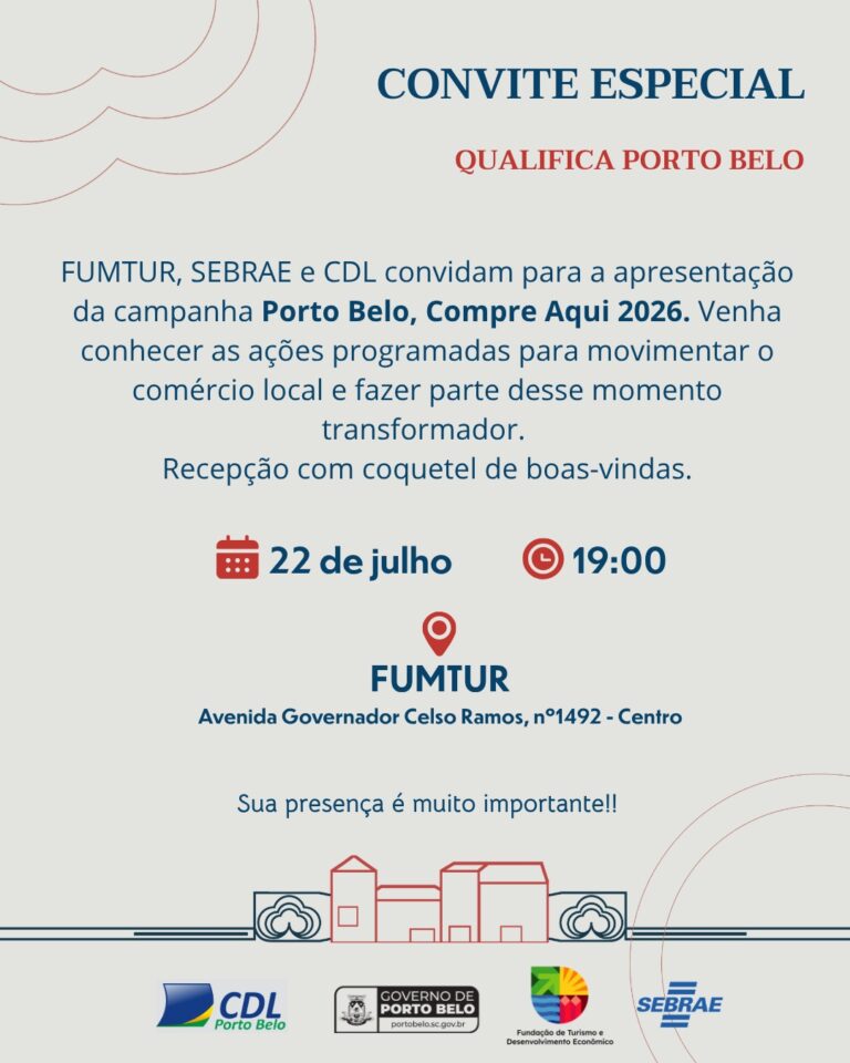 QUALIFICA PORTO BELO APRESENTA CAMPANHA PARA FORTALECER O COMÉRCIO LOCAL