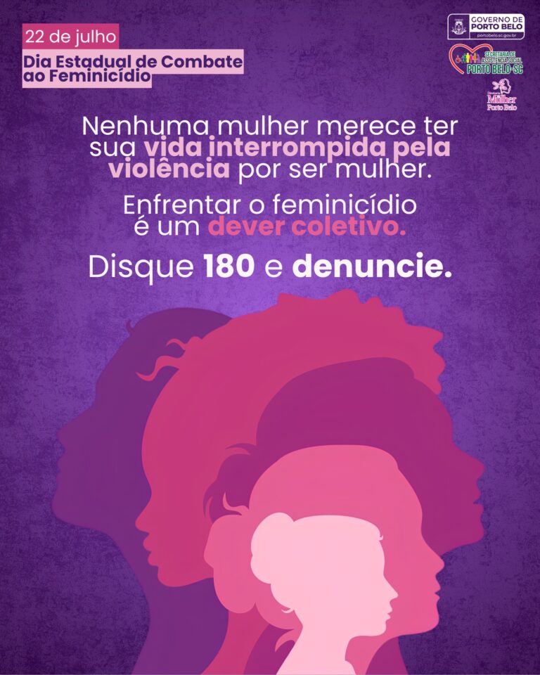 Dia Estadual de Combate ao Feminicídio