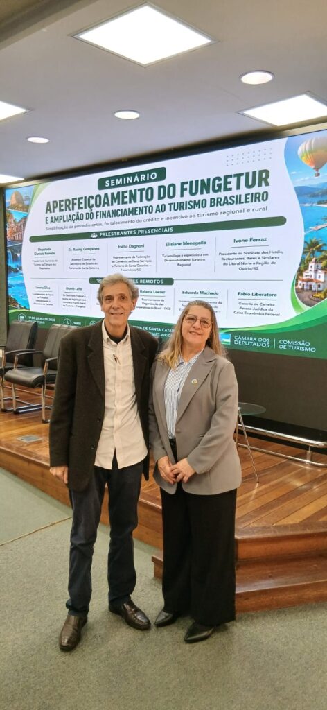 Secretaria de Turismo de Itapema participa de seminário sobre o Novo FUNGETUR e fortalece qualificação do setor