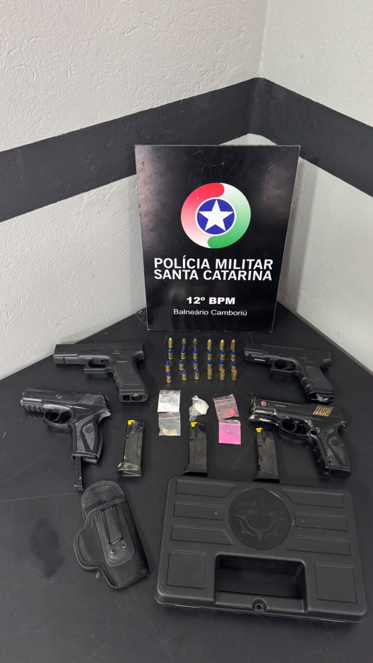 POLÍCIA MILITAR PRENDE HOMEM POR POSSE DE MUNIÇÕES, DROGAS E SIMULACROS NO BAIRRO DAS NAÇÕES
