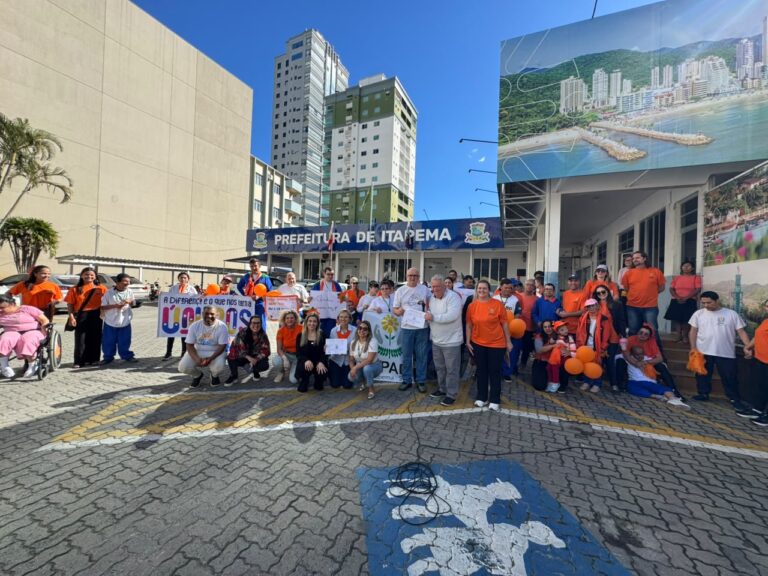 Caminhada Laranja mobiliza comunidade pela inclusão em Itapema caminhada-laranja-mobiliza-comunidade-pela-inclusao-em-itapema