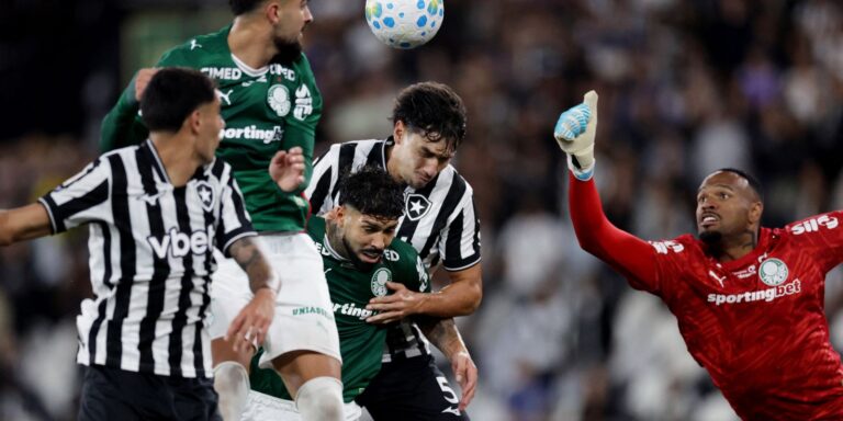 Botafogo segura Palmeiras e ajuda Flamengo, novo líder do Brasileirão botafogo-segura-palmeiras-e-ajuda-flamengo,-novo-lider-do-brasileirao