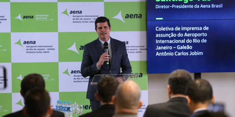 Aena assume Galeão e propõe aumentar destinos e frequência de voos aena-assume-galeao-e-propoe-aumentar-destinos-e-frequencia-de-voos