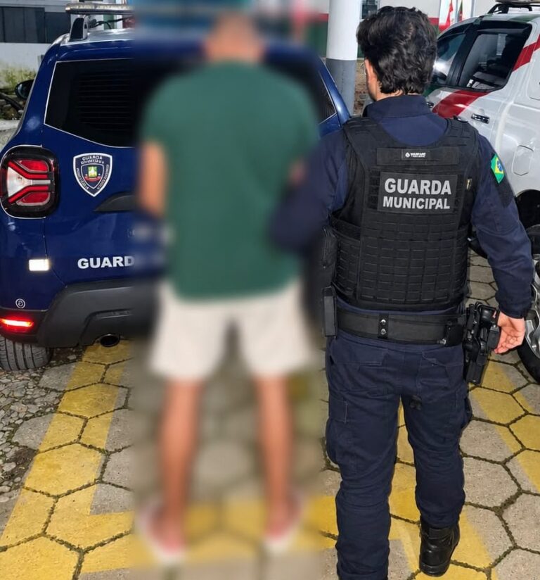 Guarda Municipal prende homem com mandado por receptação qualificada em Porto Belo guarda-municipal-prende-homem-com-mandado-por-receptacao-qualificada-em-porto-belo