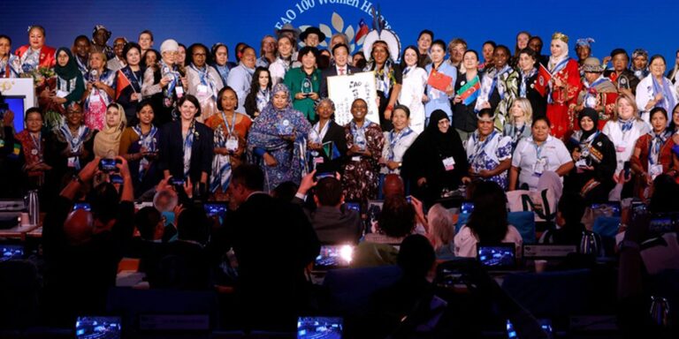 Pescadoras brasileiras recebem título de heroínas em premiação da FAO pescadoras-brasileiras-recebem-titulo-de-heroinas-em-premiacao-da-fao