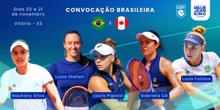 Seleção feminina de tênis é convocada para Billie Jean King Cup selecao-feminina-de-tenis-e-convocada-para-billie-jean-king-cup
